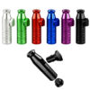 Snuff Dosierer 5,2cm aus Aluminium in verschiedenen Farben mit Drehknopf
