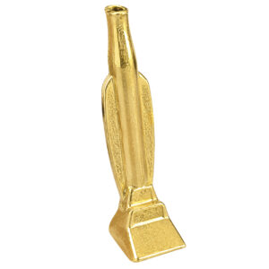 Vacuum Sniffer Gold 6cm im Staubsauger-Design