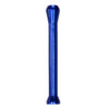 Ziehröhrchen mit Trichterende Blau – 6,8cm – Aluminium