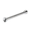 Ziehröhrchen mit Trichterende liegend – 6,8cm – Aluminium