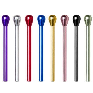 Ziehröhrchen mit Trichterkopf – 7cm – Aluminium in verschiedenen Farben
