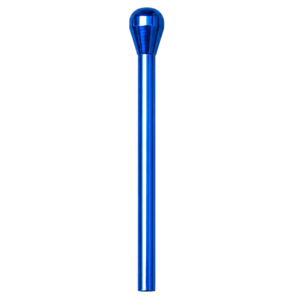 Ziehröhrchen mit Trichterkopf Blau – 7cm – Aluminium