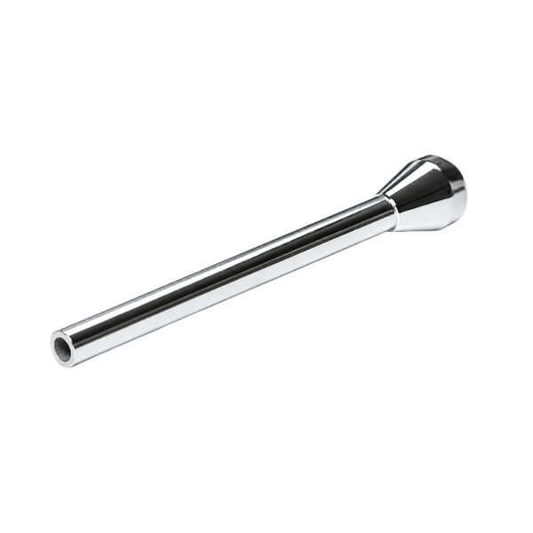 Ziehröhrchen mit Trichterkopf liegend – 7cm – Aluminium