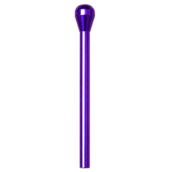 Ziehröhrchen mit Trichterkopf Lila – 7cm – Aluminium