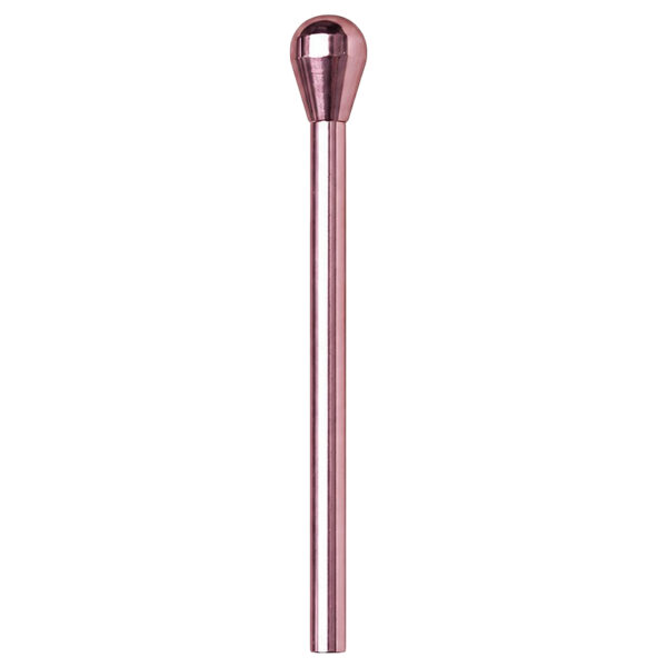 Ziehröhrchen mit Trichterkopf Pink – 7cm – Aluminium