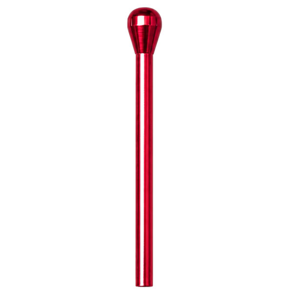 Ziehröhrchen mit Trichterkopf Rot – 7cm – Aluminium