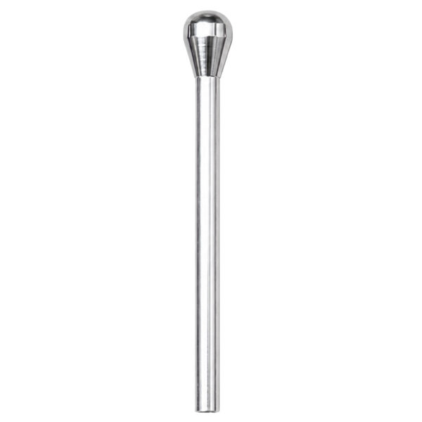 Ziehröhrchen mit Trichterkopf Silber – 7cm – Aluminium