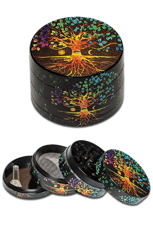 Ø50mm - 4-teiliger Yggdrasil Grinder Metall