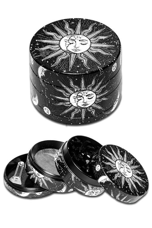 Ø50mm - 4-teiliger Sonne Grinder Metall