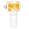 Dicker Bong Kopf Globus Petalit 18,8mm orange