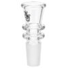 Glaskopf Bong B-009 aus Borosilikatglas mit 18,8mm Schliff und großem Durchlass