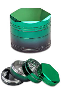 Metall-Grinder 4-teilig 55 mm mit Farbverlauf