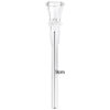 Ersatzchillum 14,5mm aus Glas – Maßzeichnung mit 9cm Länge