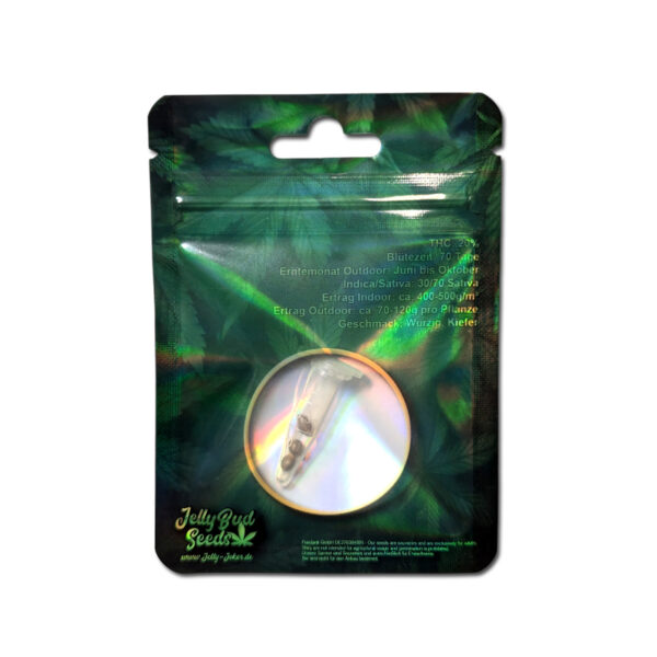 Jack Herer Auto Samen – Feminisierte Autoflowering Cannabis Samen 2 Jack Herer Auto Samen Rückseite – Informationen zu feminisierten Autoflowering Cannabis Samen