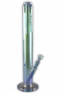 Bong JJ-S-007-Venom – 55 cm Glasbong mit Metallbedampfung