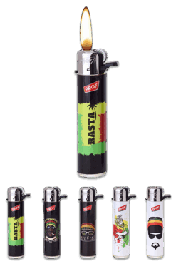 Feuerzeug Rasta