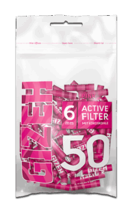 Gizeh pink active filter 6mm