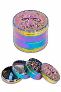Grinder mit Pilz Motiv
