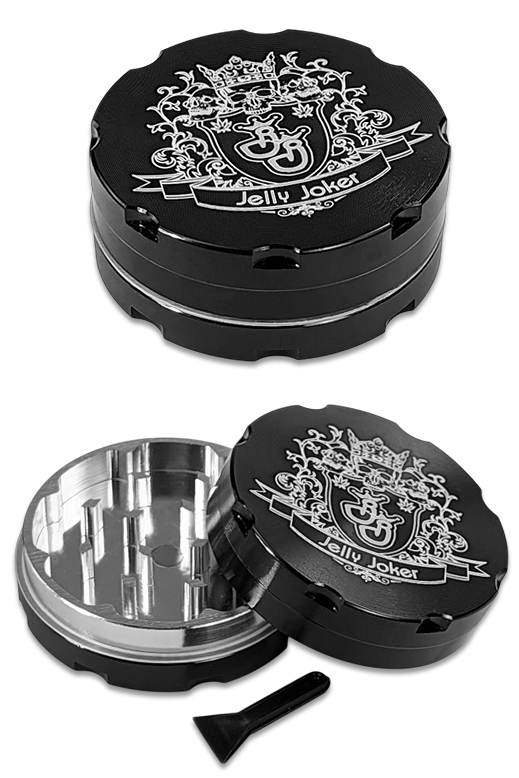 Jelly Joker Aluminium Grinder 55 mm zweiteilig