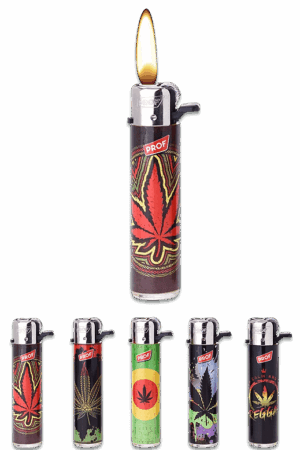 Cannabis & Reggae Design Feuerzeug