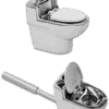 Toiletten Handpfeife