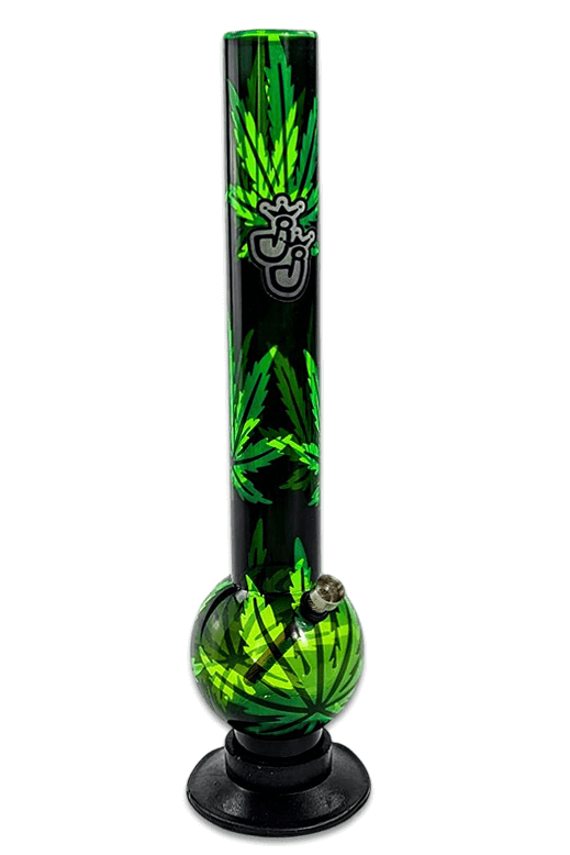 40cm Acrybong mit Hanfblättern