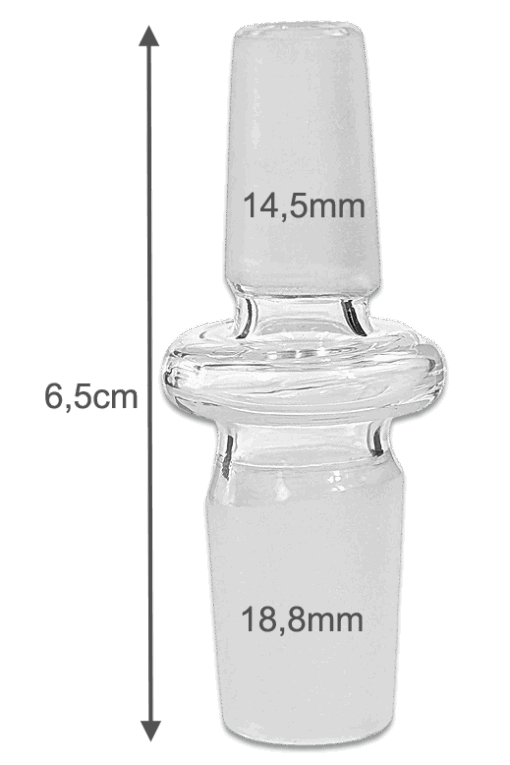 Adapter Male 14,5mm zu Male 18,8mm