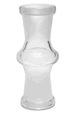 Glasadapter 14,5 mm Male zu 14,5 mm Female