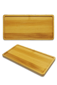Bambus-Tray-Eckig