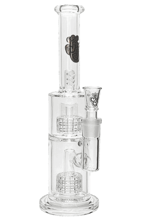 Bong Tausrus mit 2 x Wheelperkolator