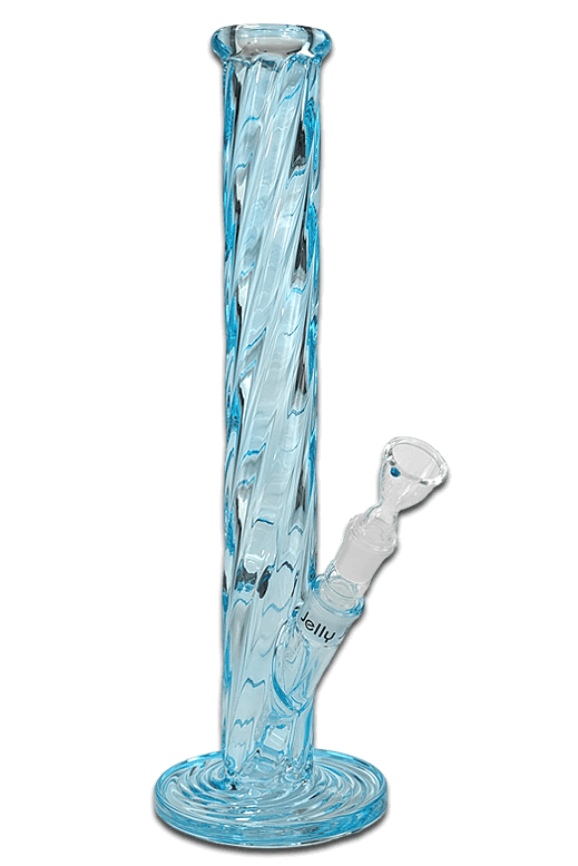 Bong Twylinder 45cm 5mm blau