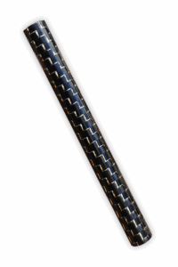 Carbon Ziehrohr glänzend – 7 cm Länge, 7 mm Durchmesser, stabiles Ziehröhrchen aus Carbon