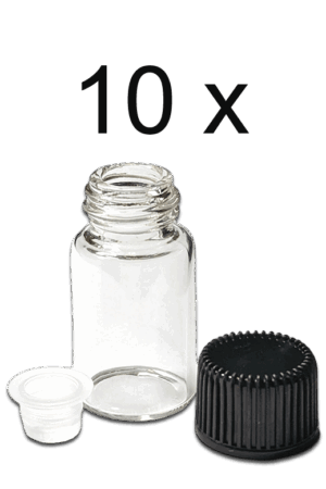Fläschchen mit Schraubverschluss 3ml