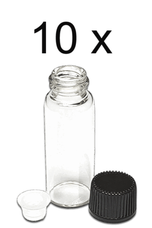 Fläschchen mit Schraubverschluss 5ml