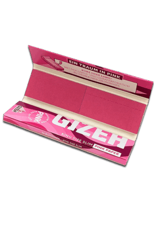 GIZEH ALL PINK King Size Slim + Tips