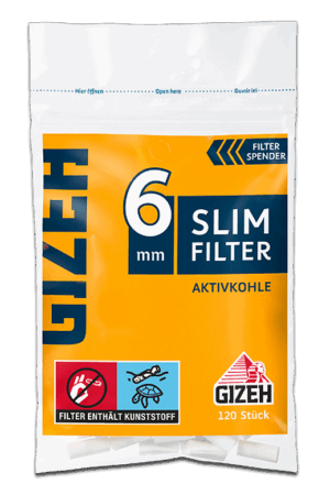Gizeh-Slim-Filter-Aktivkohle