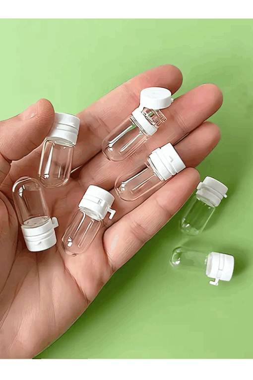 Glasfläschchen auslaufsicher