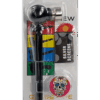 Handpfeife Glas schwarz