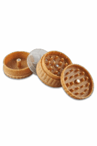 Ø60mm Hemp Plastic Grinder 3-teilig [PH1895M] geöffnet