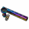 Purpfeife Glas Set mit Grinder