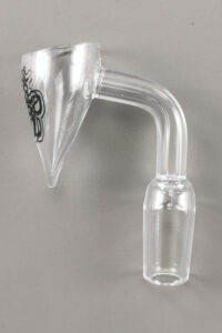 Konischer Quarzbanger male 14,5mm aus Quarzglas mit spitz zulaufendem Kopf