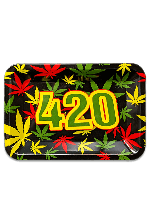 Rolling Tray 420 Leaves