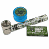Set Glaspfeife mit Grinder