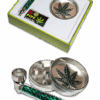 Geschenkset Purpfeife Grinder Siebchen