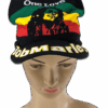 BoB Marley Rasta Mütze mit Schirm