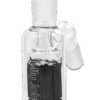Vorkühler Bong Black V – Borosilikatglas, 5-Arm-Perkolator, 2x18,8 mm Schliffe, 11 cm hoch, 4 cm Durchmesser