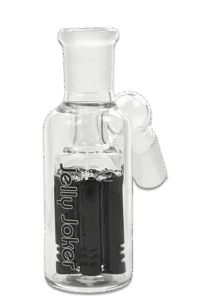 Vorkühler Bong Black V – Borosilikatglas, 5-Arm-Perkolator, 2x18,8 mm Schliffe, 11 cm hoch, 4 cm Durchmesser