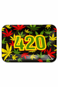 Rolling Tray 420 Leaves