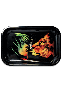 Rolling Tray Lion Blaze – Rasta Spirit Edition