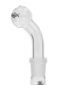 Ölaufsatz Bong 18,8 mm Male aus Borosilikatglas – Ø 3 cm
